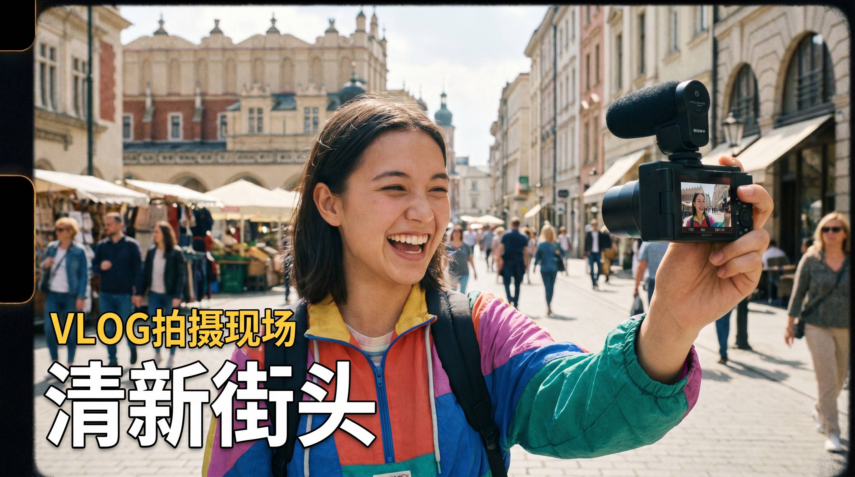 探花视频教程：手机拍出大片感的VLOG技巧